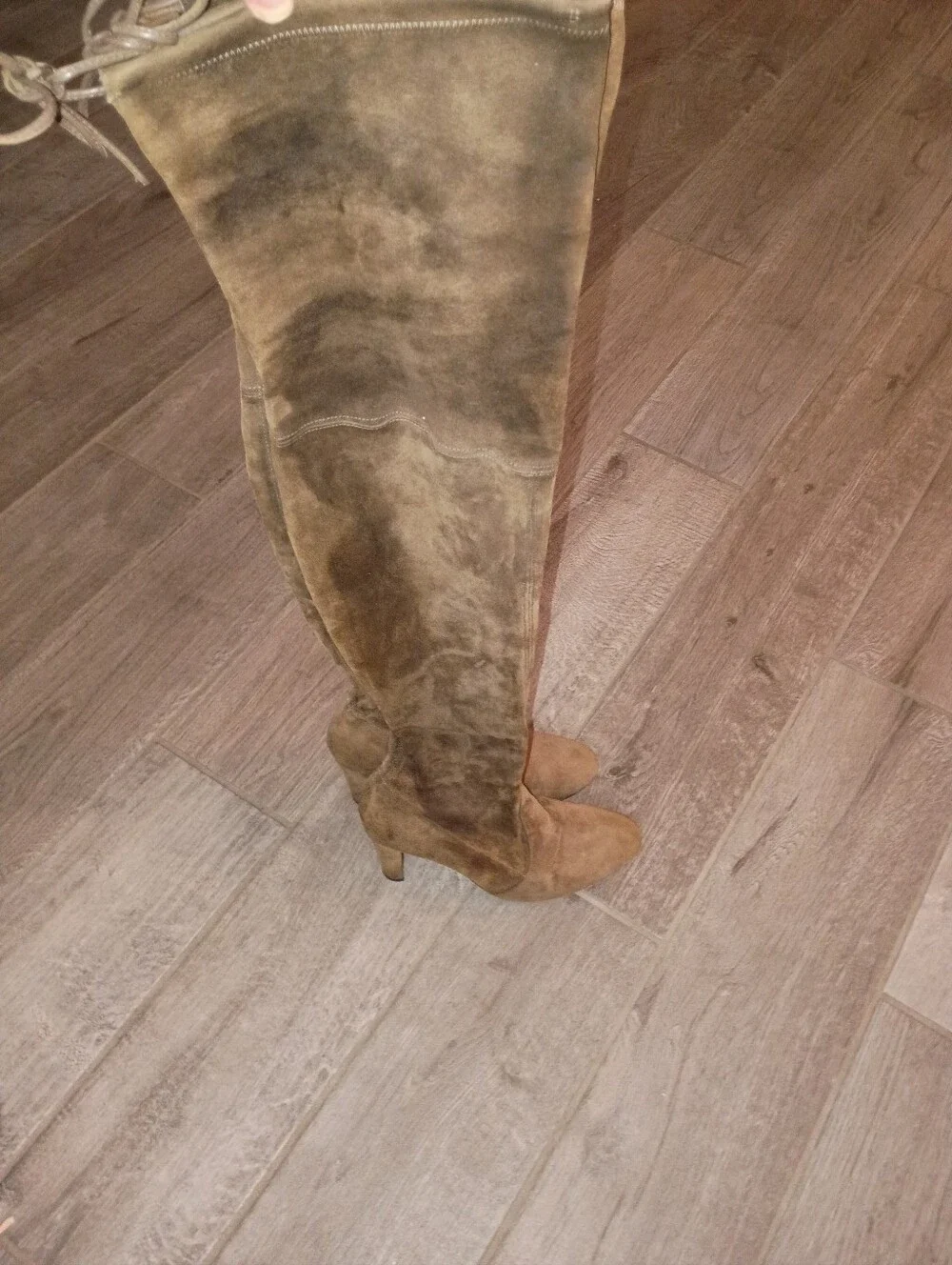 Stuart Weitzman Over-the-Knee  Suede Women’s Boots in Brown SZ 7
